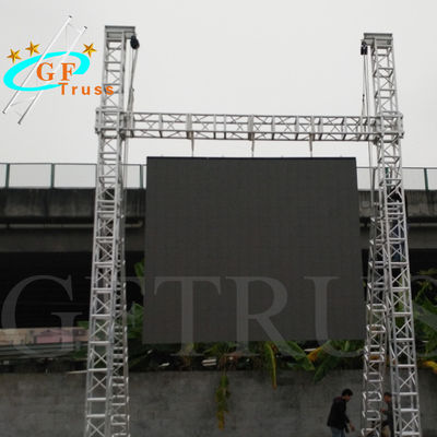 কনসার্টের জন্য 6082 টি 6 অ্যালুমিনিয়াম এলইডি স্ক্রিন ট্রস
