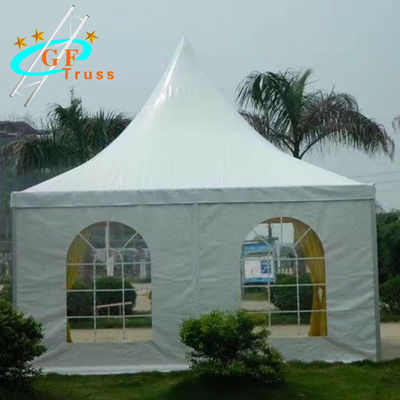 স্টেজ প্রিফারফর্মেন্সের জন্য 5x9M অ্যালুমিনিয়াম ফ্রেম গার্ডেন পার্টি তাঁবু