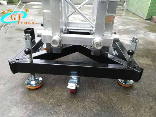 সিলভার অ্যালুমিনিয়াম স্পিগট ট্রাস 15x8 মিটার মিটার লাইটিং ট্রাস স্ট্যান্ড স্ট্রাকচার