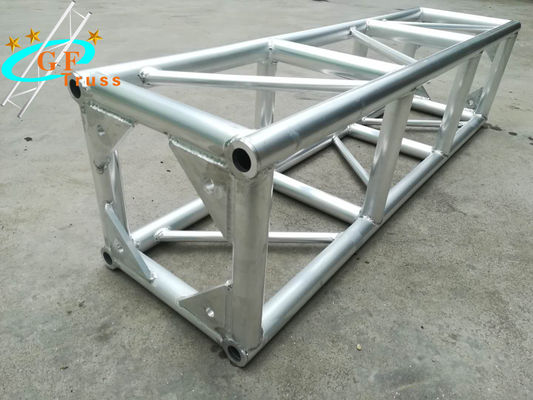 স্পিগট ট্রাস অ্যালুমিনিয়াম স্কোয়ার বক্স লাইটিং ট্রাস অ্যালুমিনিয়াম স্টেজ ফ্রেম ট্রাস সিস্টেম