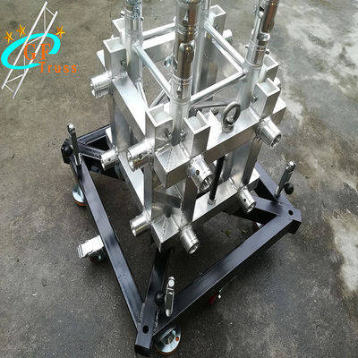 290mm*290mm জন্য কাস্টমাইজড প্রদর্শনী অ্যালুমিনিয়াম স্পিগট ট্রাস স্লিভ ব্লক