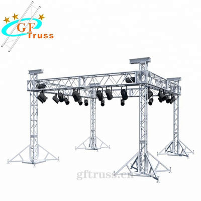 কনসার্ট ইভেন্ট সিলভার 50 * 3 মিমি মেইন টিউব জন্য স্পিগট অ্যালুমিনিয়াম লাইটিং ট্রাস