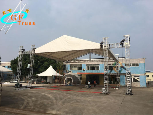 কনসার্ট ইভেন্টের জন্য 6082-T6 3 মি স্পিগট অ্যালুমিনিয়াম লাইটিং ট্রাস
