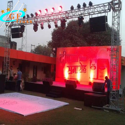 6061 টি 6 এলইডি স্ক্রিন ছোট মাঝারি লক্ষ্য পোস্ট ট্রাস গোলপোস্ট আলোর স্ট্যান্ড