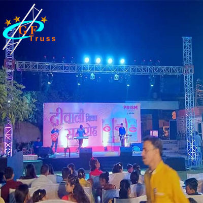 6061 টি 6 এলইডি স্ক্রিন ছোট মাঝারি লক্ষ্য পোস্ট ট্রাস গোলপোস্ট আলোর স্ট্যান্ড