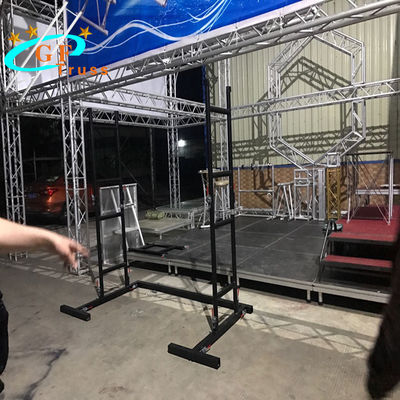 বুথ স্ট্যান্ড নির্মাণের জন্য OEM বিভি এলইডি স্ক্রিন ট্রাস