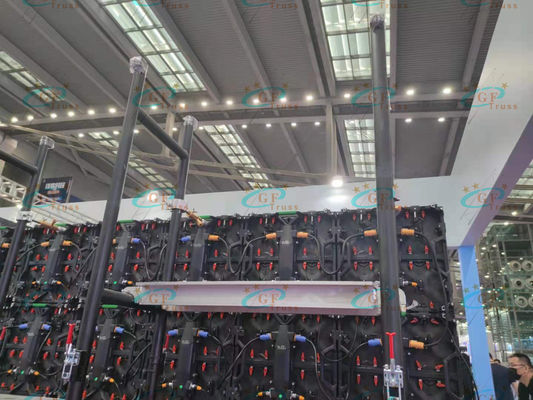 বহিরঙ্গন জন্য OEM 300 কেজি লোড 1 মি দৈর্ঘ্যের এলইডি স্ক্রিন ট্রাস