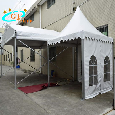 স্টেজ প্রিফারফর্মেন্সের জন্য 5x9M অ্যালুমিনিয়াম ফ্রেম গার্ডেন পার্টি তাঁবু