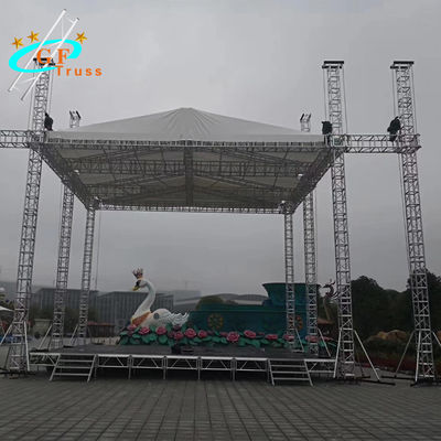 কাস্টমাইজড ইন্ডোর স্পিগট বোল্ট অ্যালুমিনিয়াম ছাদ ট্রাস