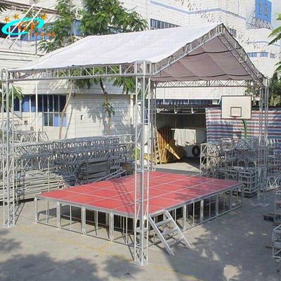 হেভি ডিউটি ​​অ্যালুমিনিয়াম স্টেজ প্ল্যাটফর্ম 0.9 মি নিয়মিত উচ্চতা