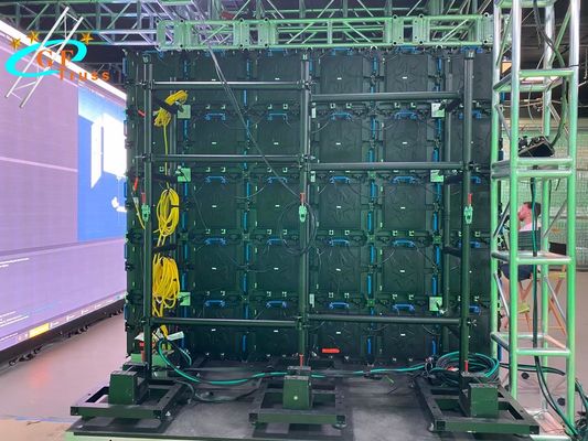 মই ট্রাস LED স্ক্রিন সাপোর্ট অ্যালুমিনিয়াম ইন্ডোর ওয়াল স্ক্রিন গ্রাউন্ড সাপোর্ট সিস্টেম