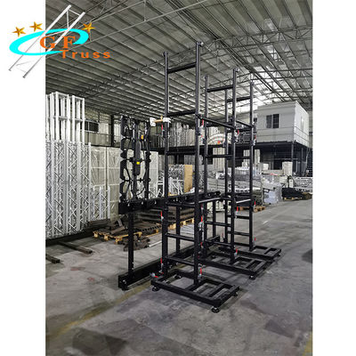 ডাবল বেস অ্যালুমিনিয়াম ওয়াল সাপোর্ট LED স্ক্রিন ট্রাস মডিউল সাইজ 1000*1000mm