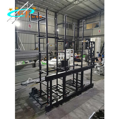 ডাবল বেস অ্যালুমিনিয়াম ওয়াল সাপোর্ট LED স্ক্রিন ট্রাস মডিউল সাইজ 1000*1000mm